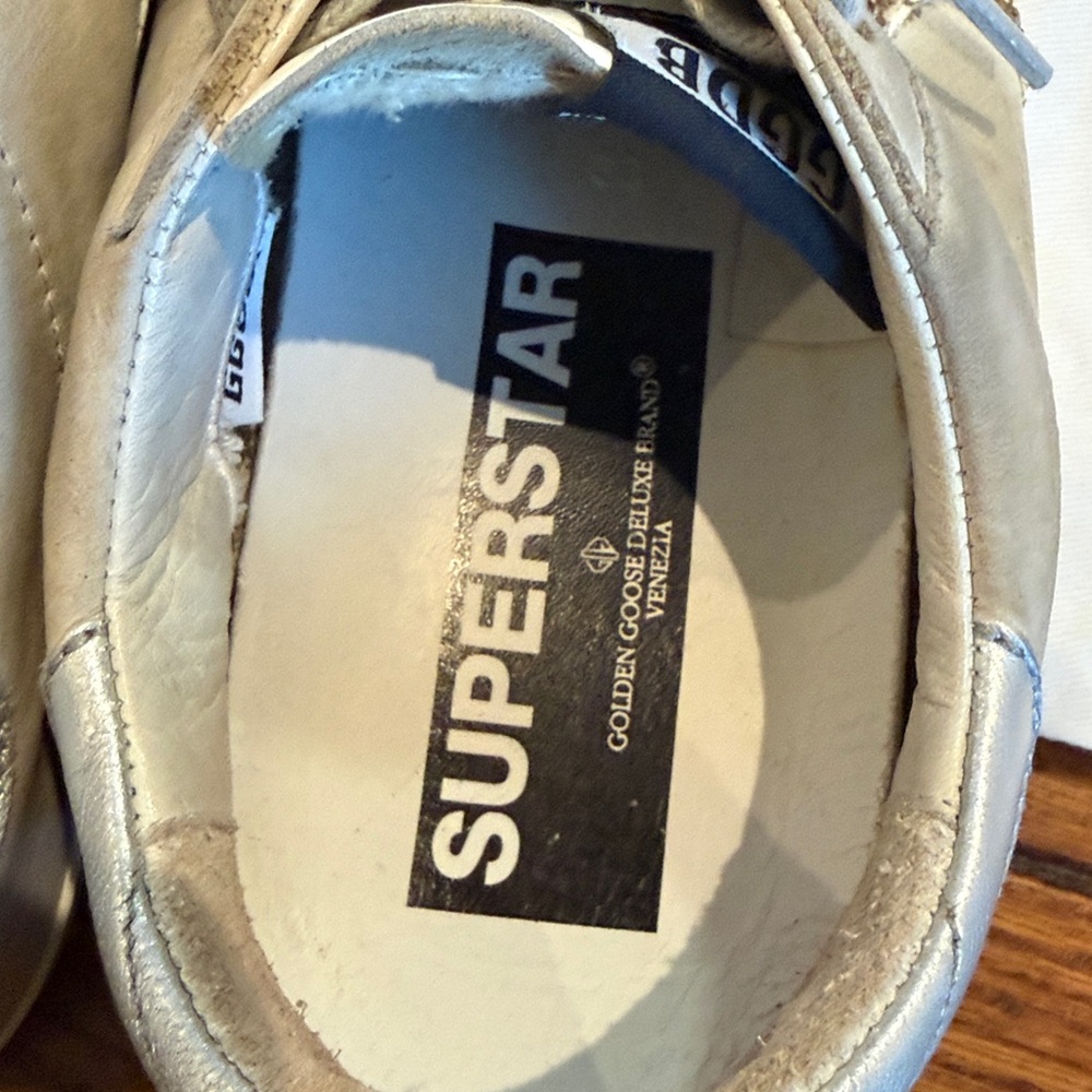 Golden Goose Women's Glitter Star Sneakers - Picture 6 of 8